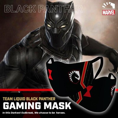 Gaming Masker - Team Liquid BLACK WIDOW